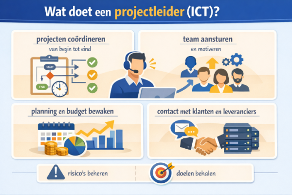 Wat doet een projectleider (ICT)